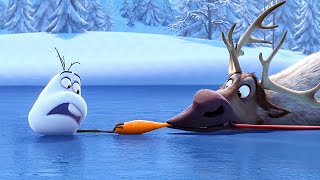 Frozen - Olaf vs. Sven (Funny Scene)