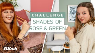 Shades of Rose & Green I Kibek Interior Challenge