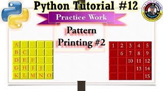 Pattern Printing 2 | Python Tutorial #12 | Nested Loop| Lab Session