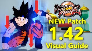 NEW DBFZ Patch 1.42 Overview Explained [Visual Guide]