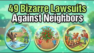 49 Bizarre Lawsuits Against Neighbors Over Imaginary Property Damage And Haunted Trees