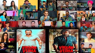 Vikram Vedha Teaser REACTION | Hrithik Roshan, Saif Ali Khan | Mixed Mashup