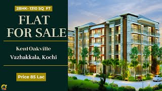 2BHK Brand New Flat For Sale in Kochi | Kent Oakville | Vazhakkala