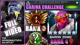 mcoc ccp 1 challenge carina's baron zemo rank 4