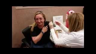 Rendy gettting a Tetanus Shot at Walgreens