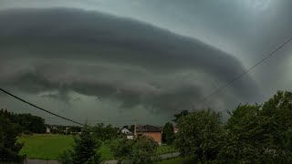 ⚡ Silny układ burzowy nad Śląskiem! 14/07/2021⚡