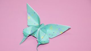 Origami butterfly // DIY beauty and easy