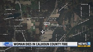 Woman, 73, dead after fire near Battle Creek