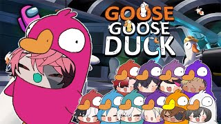 GOOSE GOOSE SUS! w/ NIJI EN, STARS EN, NeoPorte, & Shoto! 【Goose Goose Duck/Among Us】