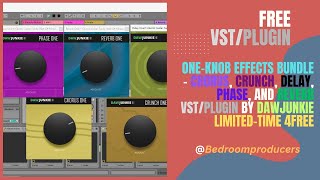 One Knob Effects bundle - 5 Effects VST/Plugin by DAWJunkie (Limited-Time 4FREE)