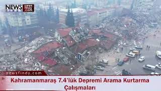 Kahramanmaraş 7 7’lik Depremin Ardından Havadan Görüntü Dron Çekimi