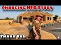 Her Story is about to Change | Building a House for Her in Zimbabwe 🇿🇼 | Thank you all 