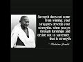 Powerfull mahatma Gandhi quotes that can change your life