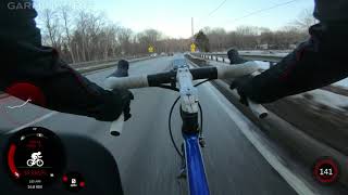 Cycling Workout | Cleveland | Wearable Sensors | Wahoo Strava KOM | Velosano Race