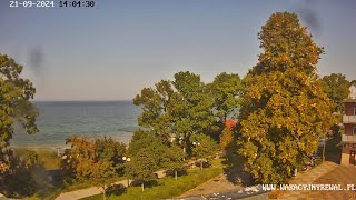 Rewal Kamera live camera, widok na morze i plażę w Rewalu 2025