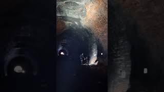 Inside Barnsdale tunnel, Yorkshire               #explore #train #railway #dog #tunnel #love #puppy