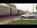 hd norfolk southern reading line at macungie on national train day with some awesome catches