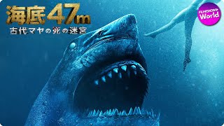 女子高生VS盲目の人食いザメ！『海底47m 古代マヤの死の迷宮』本予告