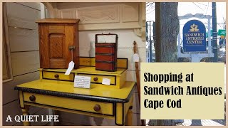 A Day Out Antique shopping Cape Cod | getting coffee and going thrifting | A qui