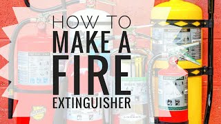 How to make a  Fire Extinguisher in home വീട്ടിൽ തന്നെ ഫയർ എക്സ്റ്റിംഗ്യൂഷർ ഉണ്ടാക്കാം