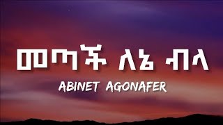 ABINET AGONAFIR - METACH LENE BLA (LYRICS)  ETHIOPIAN MUSIC