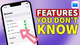 How to USE iPhone FILES APP Properly I Unknown Tips & Tricks of iPhone Files App