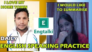 Engtalki Conversation|Clapingo Conversation|#bhomikamam|English speaking practice#englishvinglish