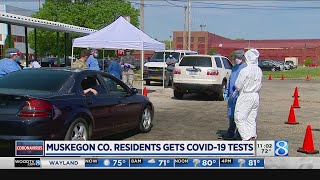 Muskegon County hosts free COVID-19 testing site