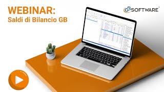 Webinar operativo Saldi Di Bilancio GB - GBsoftware