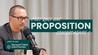 La Proposition Concordataire peut Sauver votre Entreprise! - Capsule RCGT 05