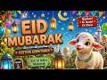 Eid ul Adha Goat Dance Song 🐐🌙 Fun Islamic Kids Song | Eid Mubarak Nursery Rhyme