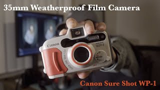 Perfect 35mm Weatherproof Film Camera | Canon Sure Shot WP-1