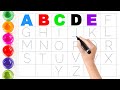 a for apple b for ball | abcd rhymes | abc learning for toddlers |  alphabets | coloring | abc song