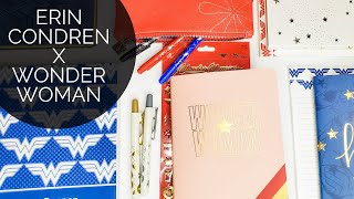 Erin Condren X Wonder Woman Unboxing! | #ErinCondrenHeroProject