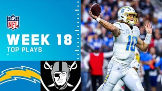 Chargers Top Plays from Week 18 vs. Raiders | LA Chargers