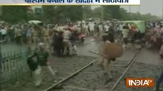 Police Lathicharged over Women at Khardah in West Bengal - India TV