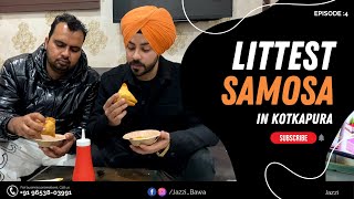 Littest / Best Punjabi Samosa in town (Kotkapura, Punjab)😄 II Unofficial talks with Jazzi Bawa