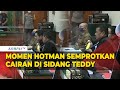 Momen Hotman Paris Semprot Cairan saat Jaksa Tanya Saksi di Sidang Teddy Minahasa