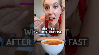 Longer than normal eating window after 21 hour fast!