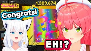 Miko Finally Pulled the 1.3 Million Card and Her Reaction Was Hilarious【Hololive】