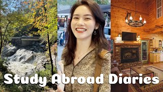 Fall break 大煙山國家公園山中小木屋｜Study Abroad Diaries ♡ GinJa vlog7