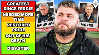 Post-Fergie Manchester United Managers Ranked! | Tier List
