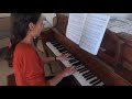 practicing sixty minutes polka by Alma Deutscher