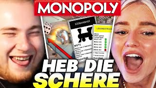 WILDE RUNDE MONOPOLY 🎲🥵 mit ELIAS, WILLY, ISA & RIIREX  ✂ | SolutionLIVE