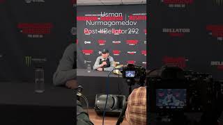 #bellator lightweight champion Usman Nurmagomedov post #bellator292