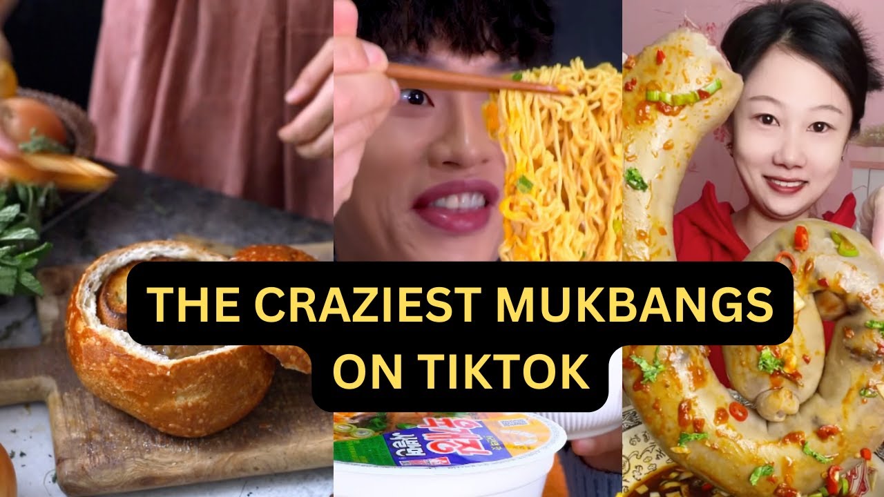 The Craziest Mukbangs On Tiktok Youtube