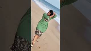 Beach_Beauty🥰❤️ #shorts #dance #krithishetty #rashmikamandanna #instareels #