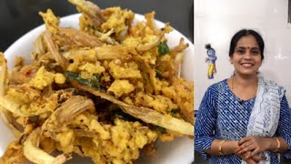 மொறு மொறு வாழைப்பூ பகோடா |Crispy Vazhaipoo Pakoda| Teatime Snacks