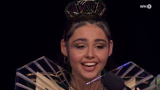 Voting // Alessandra reacting to her victory in Melodi Grand Prix 2023