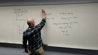 Line Integrals in Conservative Vector Fields
